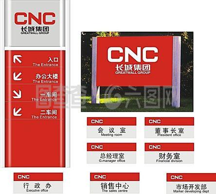 長城集團公司標牌